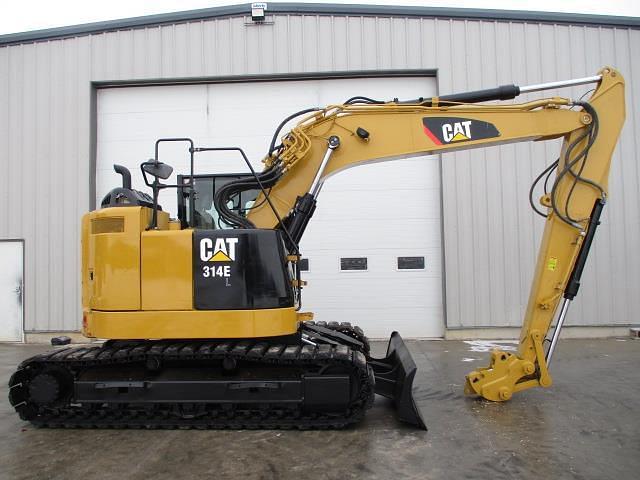 Image of Caterpillar 314E equipment image 3