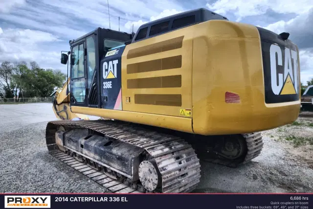 Image of Caterpillar 336EL equipment image 2
