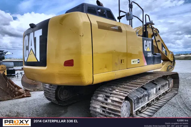 Image of Caterpillar 336EL equipment image 3