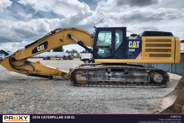 Image of Caterpillar 336EL equipment image 1