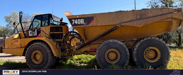 Image of Caterpillar 740B equipment image 3