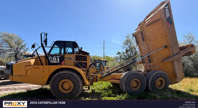 Image of Caterpillar 740B equipment image 4