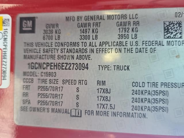 Image of Chevrolet 1500 equipment image 1