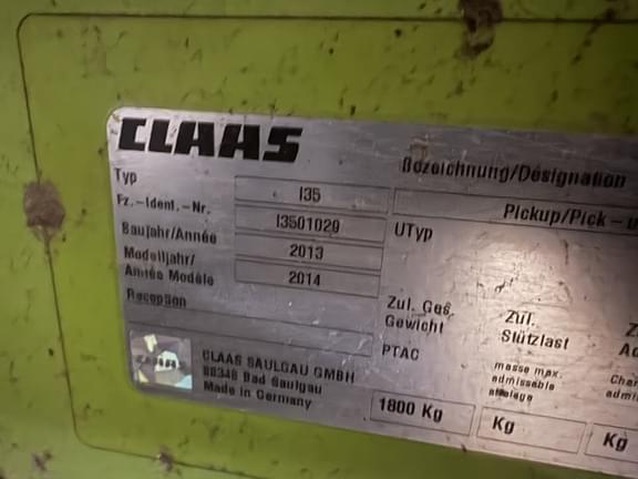 Image of CLAAS PU380 equipment image 2