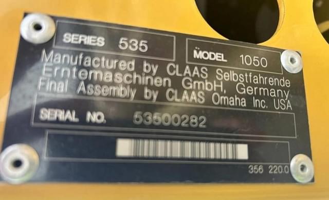 Image of CLAAS 1050 Maxflex equipment image 4