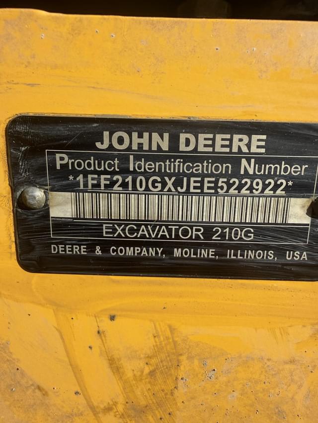 Image of John Deere 210G LC equipment image 2