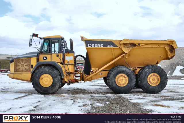 Image of John Deere 460E equipment image 3