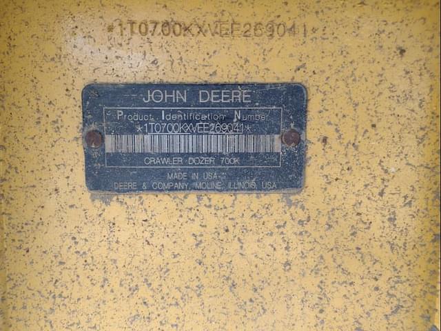 Image of John Deere 700K LGP equipment image 4