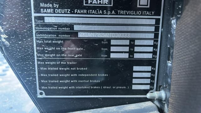 Image of Deutz-Fahr Agrofarm 410 equipment image 2