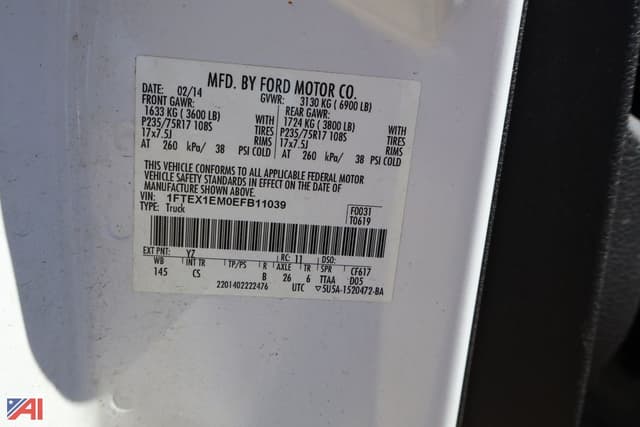 Image of Ford F-150 equipment image 4