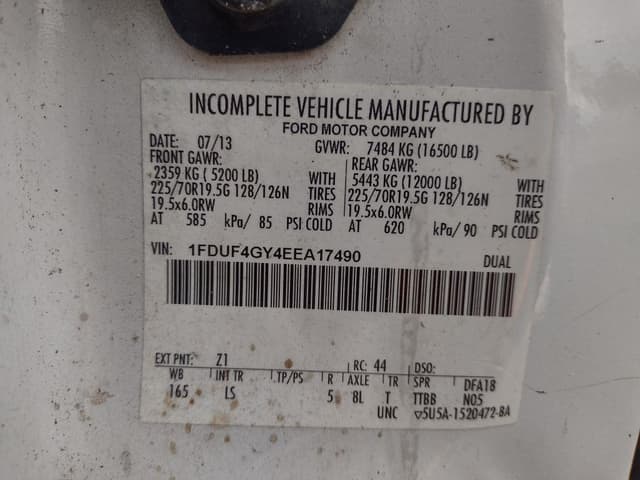 Image of Ford F-450 equipment image 4