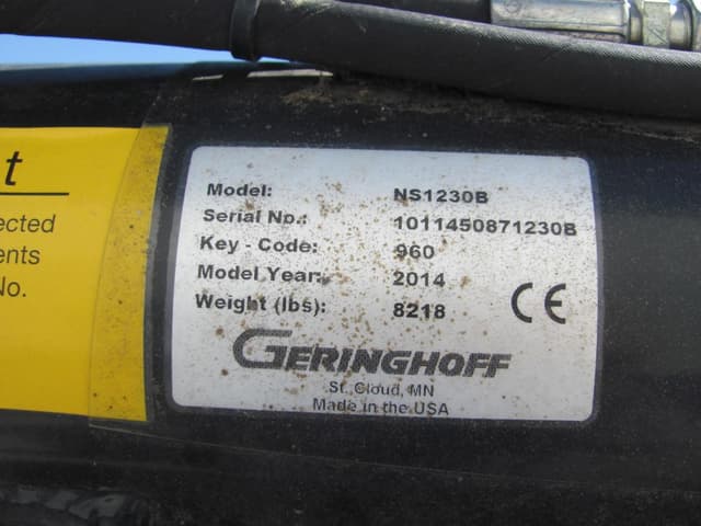 Image of Geringhoff Northstar 1230B equipment image 3
