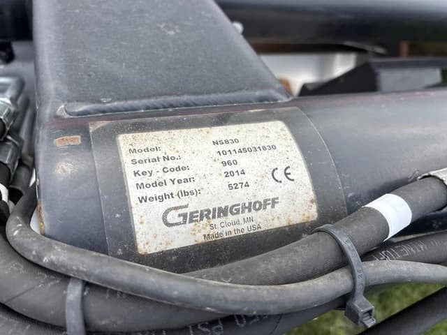 Image of Geringhoff Northstar 830 equipment image 1