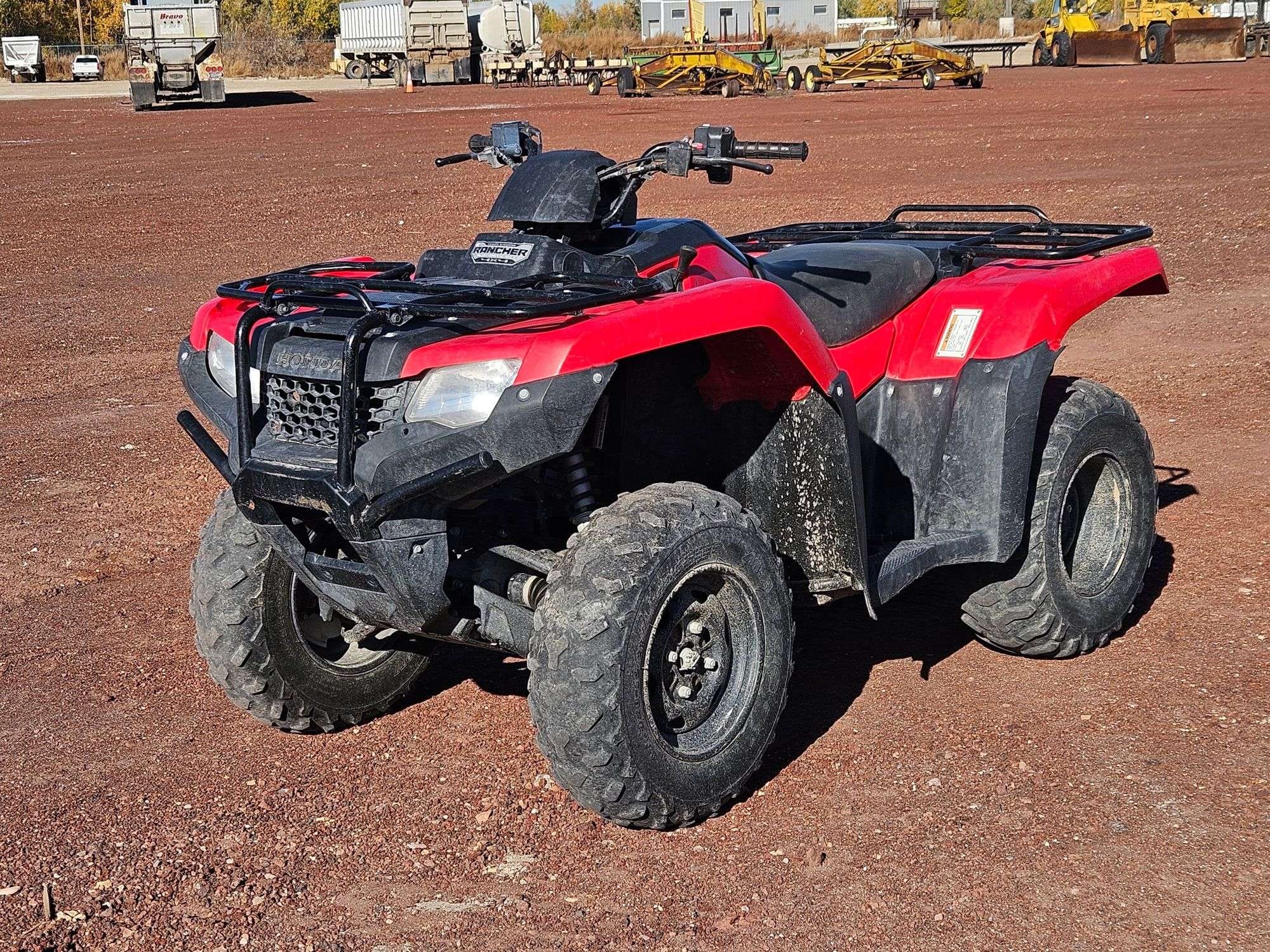 2014 Honda Rancher TRX420 Equipment Image0