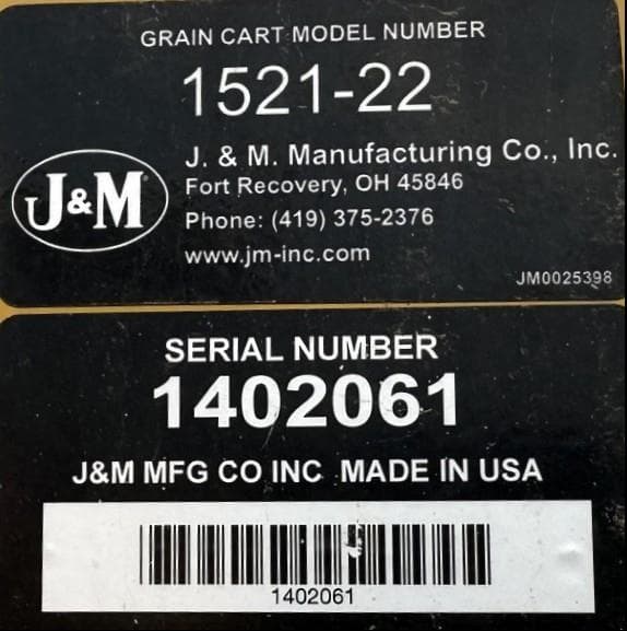 Image of J&M 1521 equipment image 1