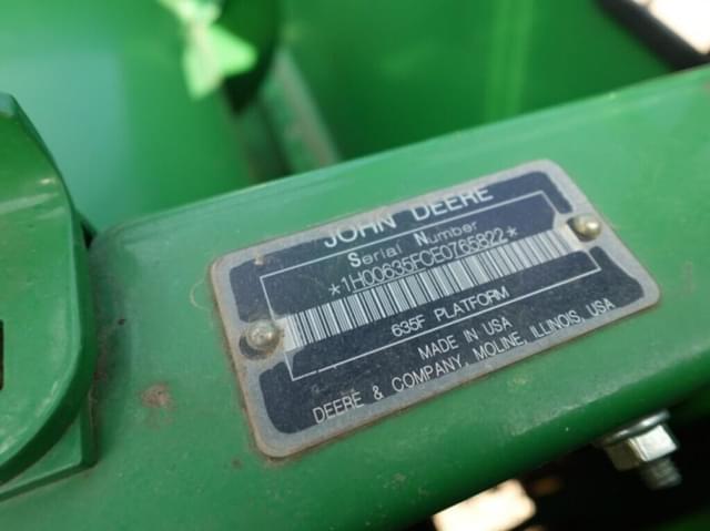 Image of John Deere 635 equipment image 2