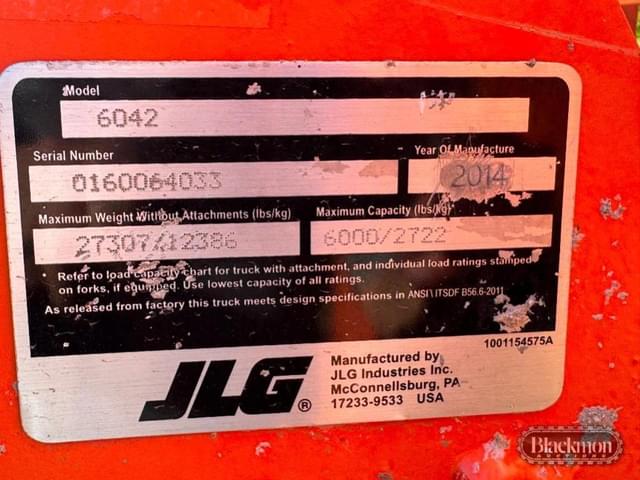 Image of JLG 6042 equipment image 4