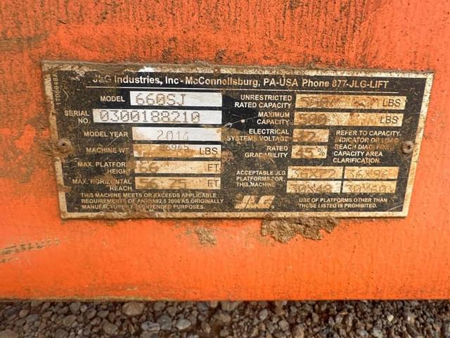 Image of JLG 660SJ equipment image 4