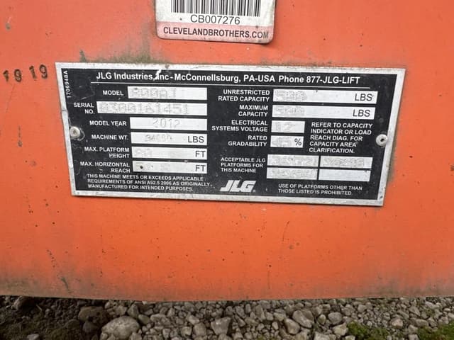 Image of JLG 800AJ equipment image 4