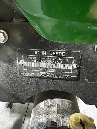 Image of John Deere 1025R equipment image 3