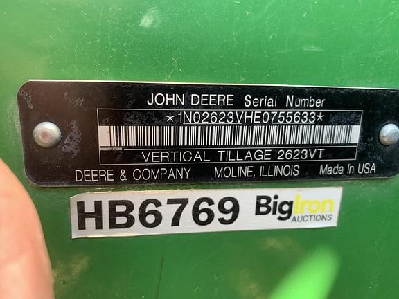 Image of John Deere 2623VT equipment image 1