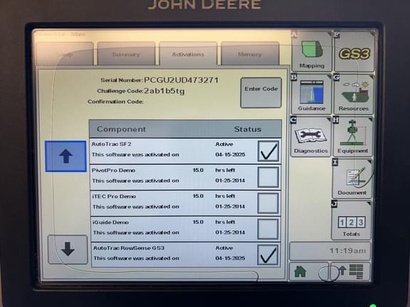 Image of John Deere GreenStar 2630 Image 1