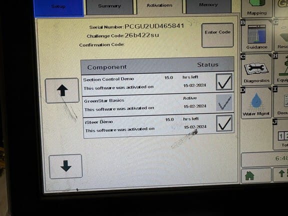 2014 John Deere GreenStar 2630 Equipment Image0