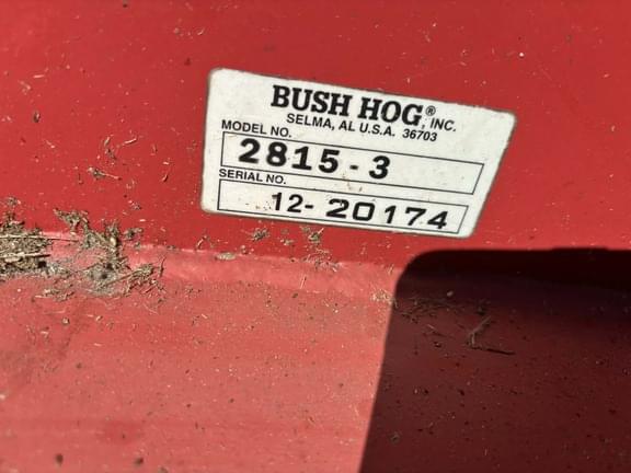 Image of Bush Hog 2815 equipment image 2