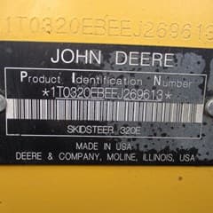 Image of John Deere 320E equipment image 1