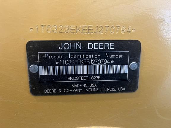 Image of John Deere 323E equipment image 1