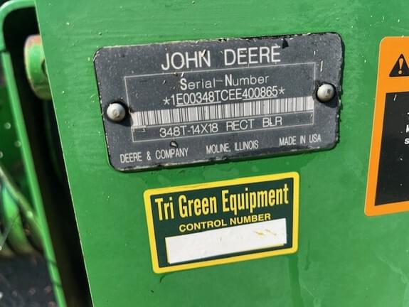 Image of John Deere 348 equipment image 2