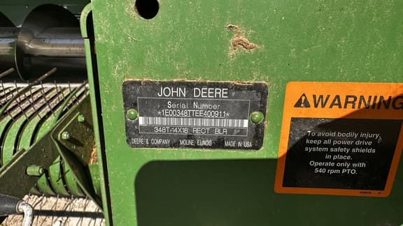 Image of John Deere 348 equipment image 2