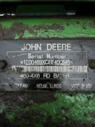 Image of John Deere 469 equipment image 2