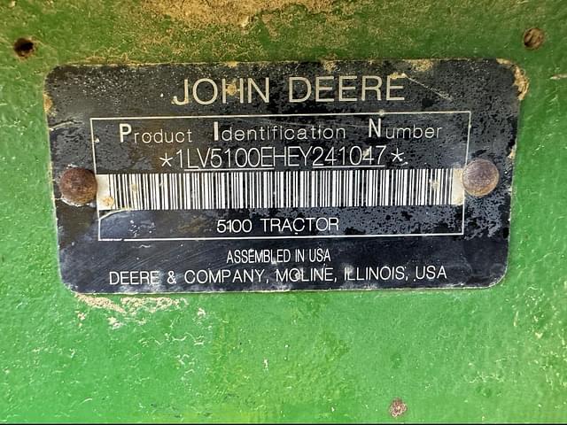 Image of John Deere 5100E equipment image 2