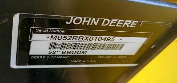 Image of John Deere 52" Broom equipment image 4