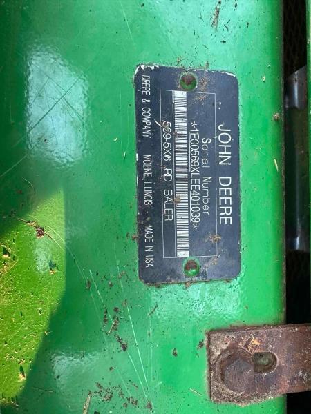 Image of John Deere 569 equipment image 3