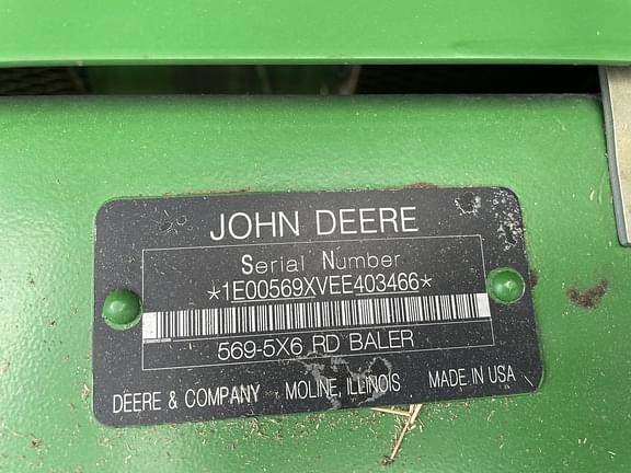 Image of John Deere 569 MegaWide Plus equipment image 3