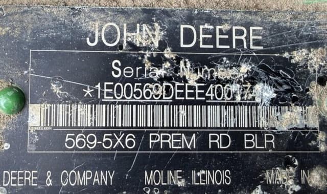 Image of John Deere 569 Premium equipment image 3
