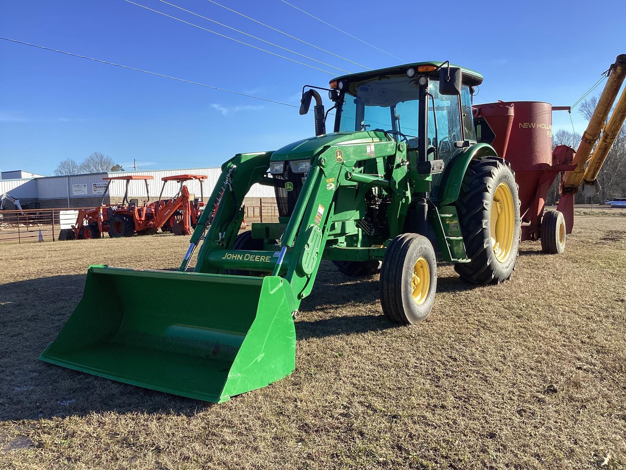 2014 John Deere 6105D Equipment Image0