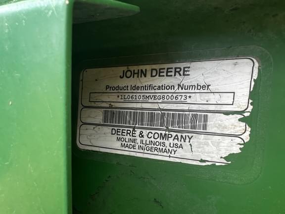 Image of John Deere 6105M equipment image 4