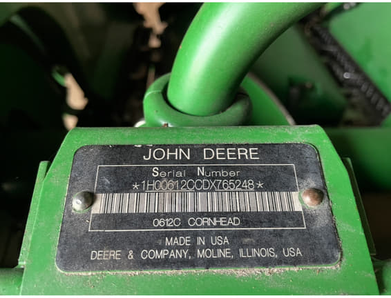 Image of John Deere 612C equipment image 4