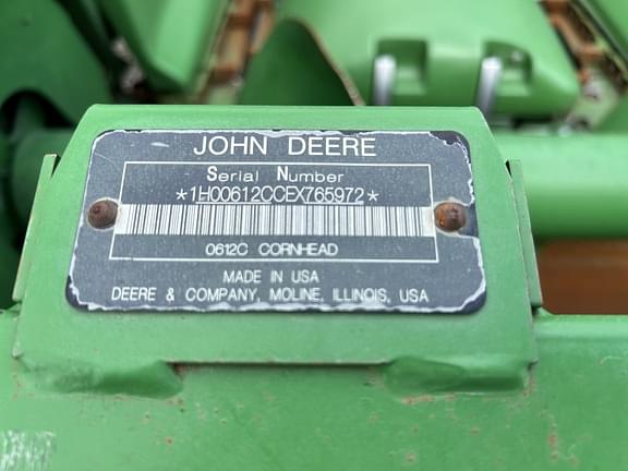 Image of John Deere 612C equipment image 4