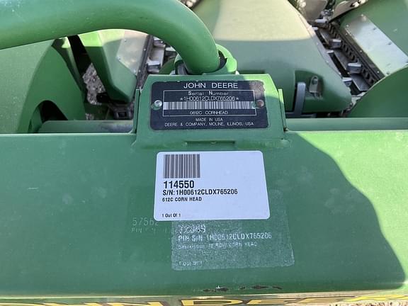 Image of John Deere 612C equipment image 3