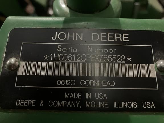 Image of John Deere 612C equipment image 1