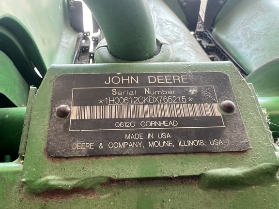 Image of John Deere 612C equipment image 1