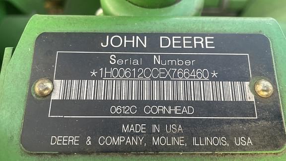 Image of John Deere 612C equipment image 4