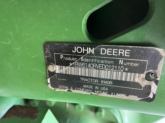 Image of John Deere 6140R equipment image 2