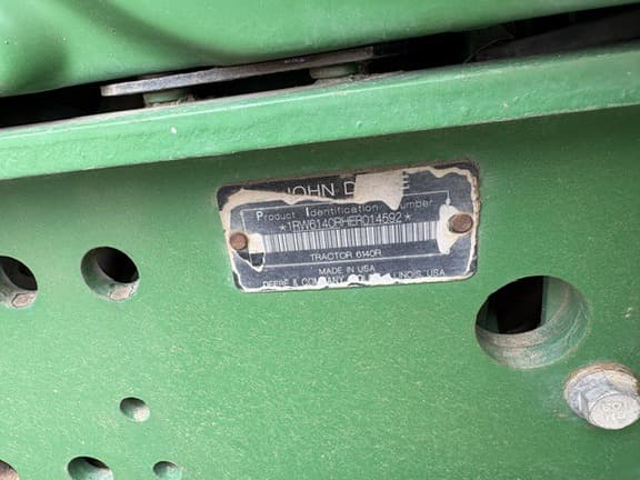 Image of John Deere 6140R equipment image 1