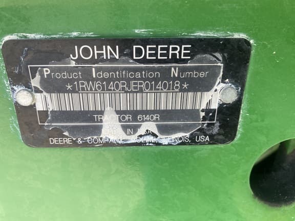 Image of John Deere 6140R equipment image 1