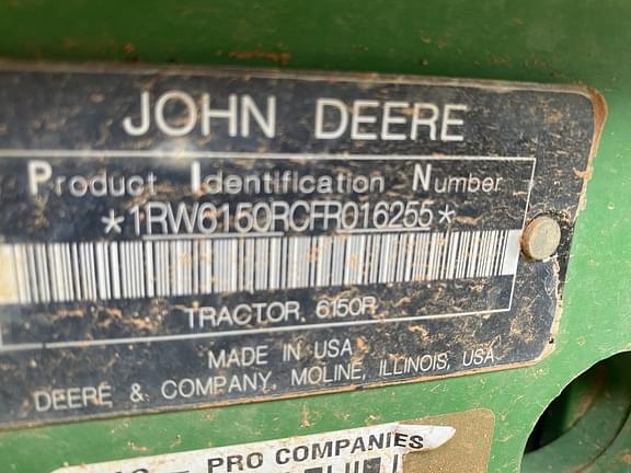 Image of John Deere 6150R equipment image 2